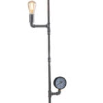 Piantana Amarcord corpo zincato  3XE27 - Luce Ambiente Design