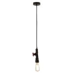 Sospensione Amarcord corpo Ruggine 1XE27  - Luce Ambiente Design