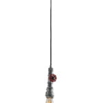 Sospensione Amarcord corpo zincato 1XE27 - Luce Ambiente Design