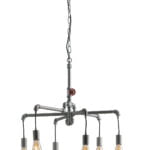 Sospensione Amarcord corpo zincato 6XE27 - Luce Ambiente Design