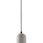 Sospensione Ando corpo grigio 1XE27  - Luce Ambiente Design