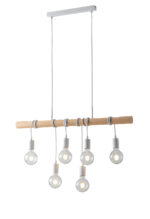 Sospensione Arizona corpo bianco  6XE27 - Luce Ambiente Design