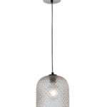 Sospensione  Ashford corpo ambra 1XE27 - Luce Ambiente Design
