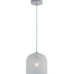 Sospensione  Ashford corpo bianco 1XE27 20X34,5CM - Luce Ambiente Design