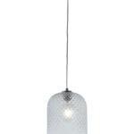 Sospensione  Ashford corpo trasparente 1XE27 20X34,5CM - Luce Ambiente Design