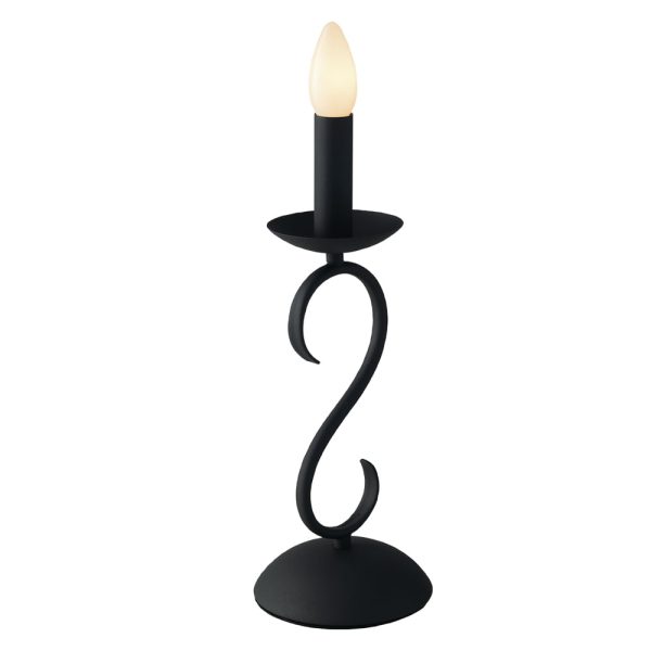 Lume Beatrice corpo antracite 1XE14 - Luce Ambiente Design - immagine 1
