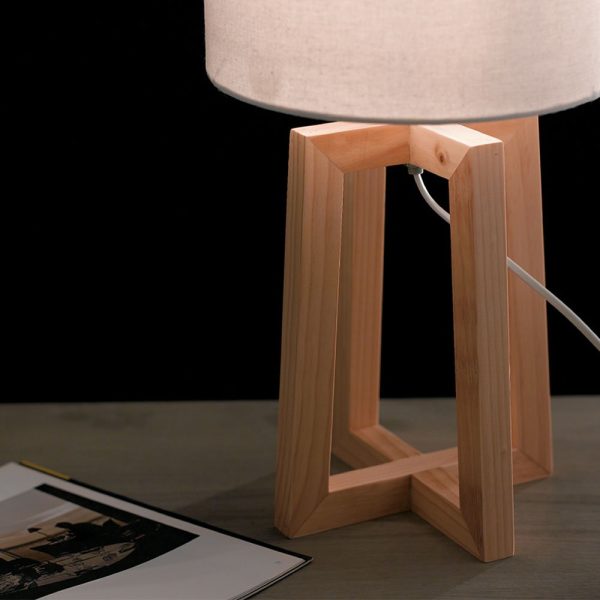 Lume Berry corpo legno 1XE14 - Luce Ambiente Design - immagine 2