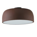 Plafoniera Bistrot corpo bronzo 3XE27 - Luce Ambiente Design