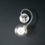 Applique Blog cromo/bianco 1XG9 - Luce Ambiente Design