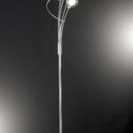 Piantana Blog cromo/bianco 5XG9 - Luce Ambiente Design