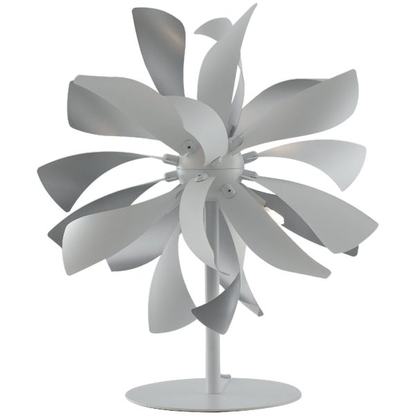 Lume Bloom corpo bianco/argento 4XG9 - Luce Ambiente Design - immagine 1