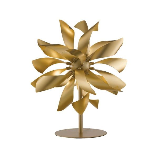 Lume Bloom corpo oro 4XG9 - Luce Ambiente Design - immagine 1