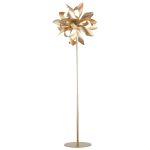 Piantana Bloom corpo oro 4XG9 - Luce Ambiente Design