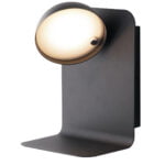 Applique LED Boing corpo nero 5W 300lm 4000K - Luce Ambiente Design