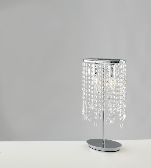 Lumetto Breeze corpo cromo 2XE14 - Luce Ambiente Design - immagine 1
