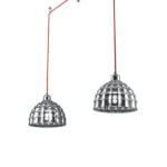 Sospensione Callas corpo cromo 2XE27 - Luce Ambiente Design