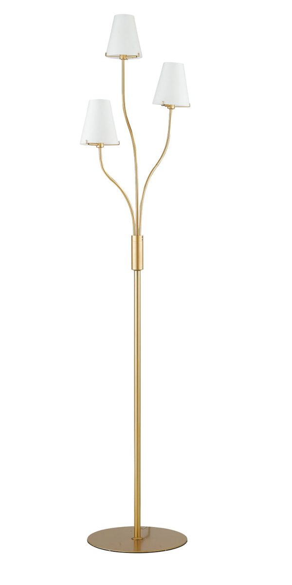 Piantana Canto corpo oro 3XG9  - Luce Ambiente Design - immagine 1