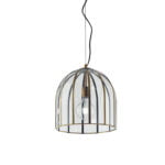 Sospensione Chester corpo ottone 1XE27 - Luce Ambiente Design