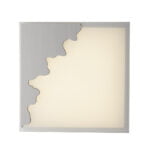 Plafoniera LED Chic corpo argento  30W 1850lm 4000K- Luce Ambiente Design