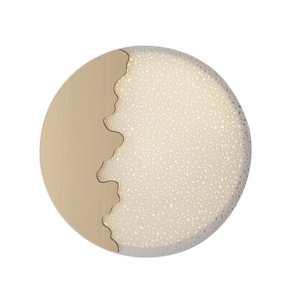 I-CHIC-R40 Plafoniera LED Chic corpo oro 30W 1550lm 4000K - Luce Ambiente Design - immagine 1