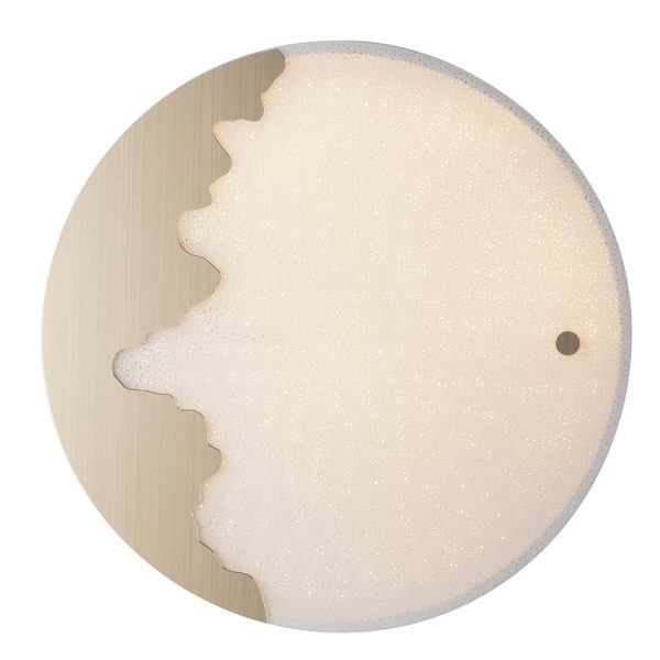 I-CHIC-R60-INT Plafoniera LED Chic corpo oro 62W 3000/3050lm 3000K/4000K/4500K - Luce Ambiente Design - immagine 1