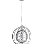 Sospensione Club corpo cromo 1XE27 - Luce Ambiente Design