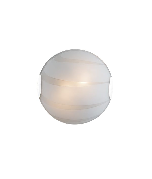 Plafoniera Cri corpo bianco 2XE27  - Luce Ambiente Design - immagine 1