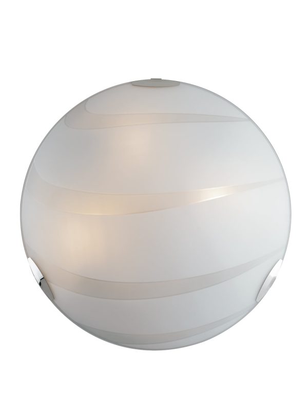 Plafoniera Cri corpo bianco 4XE27  - Luce Ambiente Design - immagine 1
