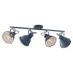 Applique Cuba corpo grigio 4XE14 - Luce Ambiente Design