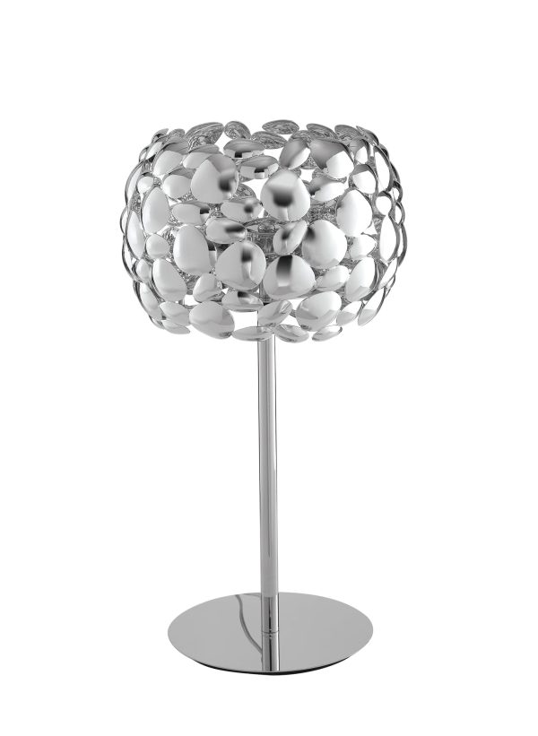 Lume Dioniso corpo cromo 2XE27 - Luce Ambiente Design - immagine 1