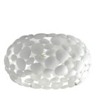 Plafoniera Dioniso corpo bianco 3XE27 - Luce Ambiente Design