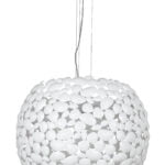 Sospensione Dioniso corpo bianco 5XE27 - Luce Ambiente Design