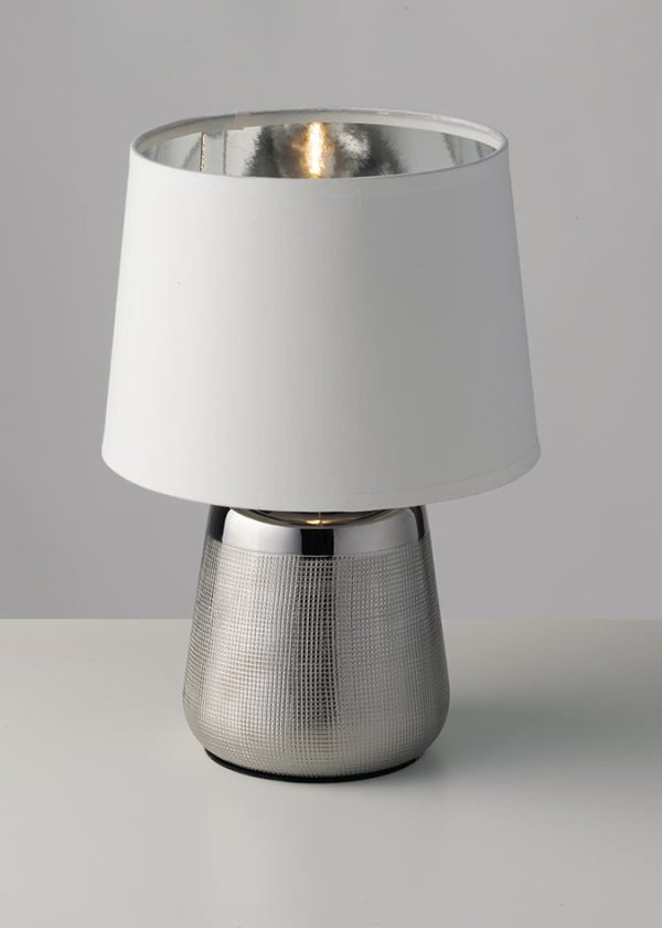 Lume Ecstasy corpo argento 1XE14 - Luce Ambiente Design - immagine 1
