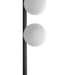 Applique Enoire corpo nero  2XE14 - Luce Ambiente Design