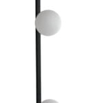 Applique Enoire corpo nero  3XE14 - Luce Ambiente Design