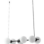 Sospensione Enoire corpo nero 6XE14 - Luce Ambiente Design