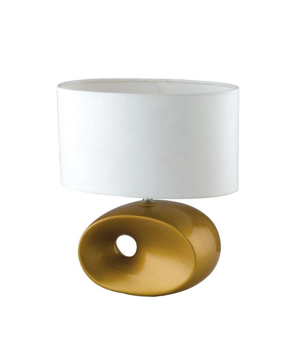 Lumetto Eolo corpo oro 1XE14 - Luce Ambiente Design - immagine 1