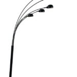 Piantana Eracle corpo nero 5XE14 - Luce Ambiente Design