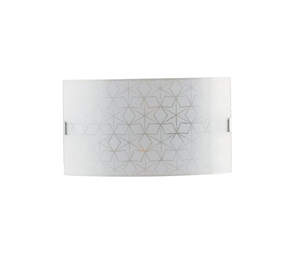 Applique Esagram corpo bianco 2XE27 - Luce Ambiente Design - immagine 1