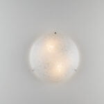 Plafoniera Esagram corpo bianco 2XE27 - Luce Ambiente Design