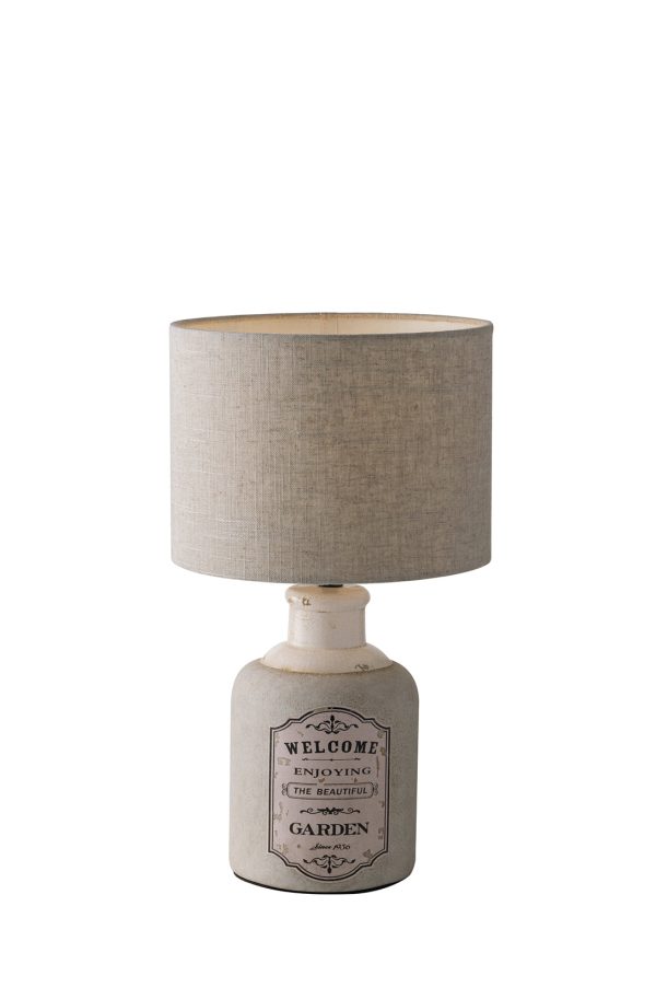 Lumetto Factory corpo beige 1XE27 - Luce Ambiente Design - immagine 1