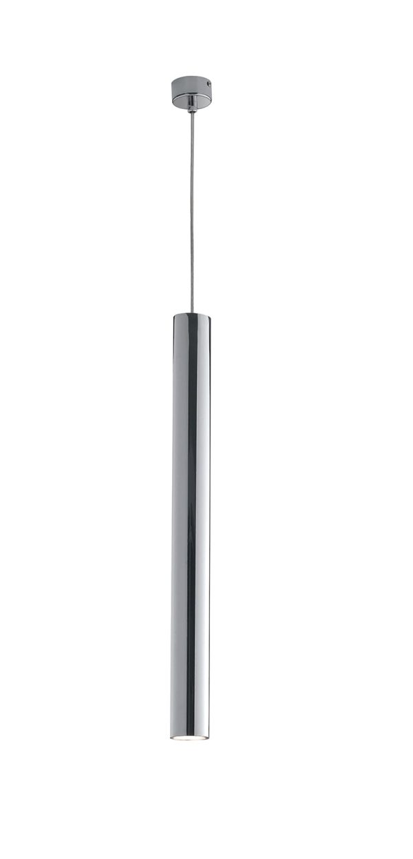 Sospensione Fluke corpo cromo 1xGU10 - Luce Ambiente Design - immagine 1