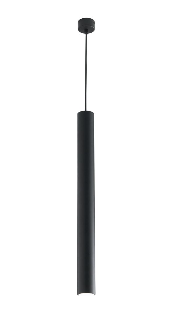 Sospensione Fluke  corpo nero 1xGU10- Luce Ambiente Design - immagine 1