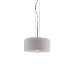 Sospensione Gibus corpo bianco 1XE27 - Luce Ambiente Design