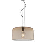 Sospensione Gibus corpo ambra 1XE27 - Luce Ambiente Design