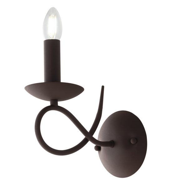 Applique Ginevra copro corten 1XE14 - Luce Ambiente Design - immagine 1
