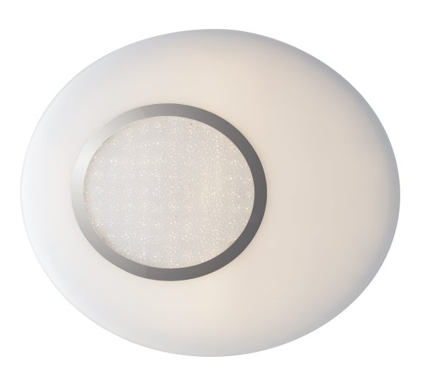 I-GIOIA-PL60-INT Plafoniera LED Gioia corpo BIANCA 58W 3140/3200lm 3000K/4000K/4500K - Luce Ambiente Design - immagine 1