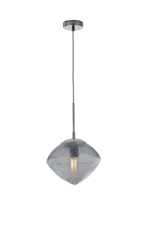 Sospensione Greenwich corpo acqua 1XE27- Luce Ambiente Design - immagine 1
