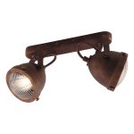 APPLIQUE HABANA RUGGINE 2XGU10 - Luce Ambiente Design