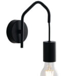 Applique Habitat corpo nero 1XE27 - Luce Ambiente Design